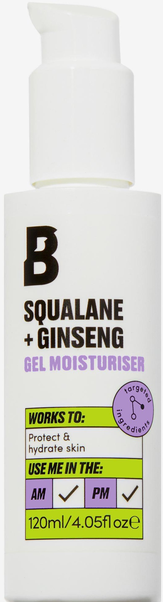 Beauty Bay Squlane And Ginseng Gel Moisturiser
