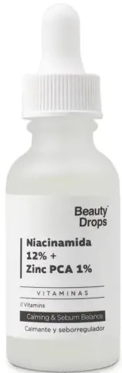 Beauty Drops Niacinamida 12% + Zinc Pca 1%