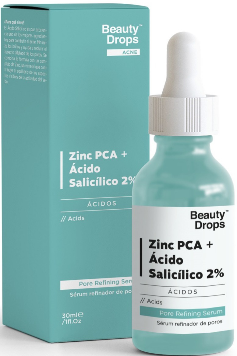 Beauty Drops Zinc Pca + Ácido Salicílico 2%