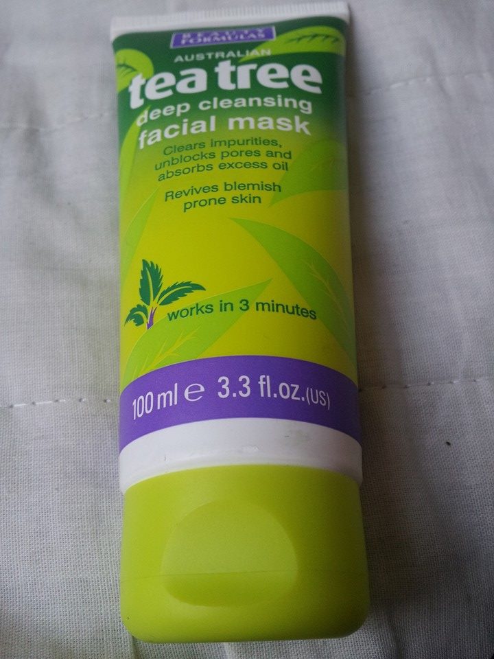 Beauty Formulas Tea Tree Face Mask