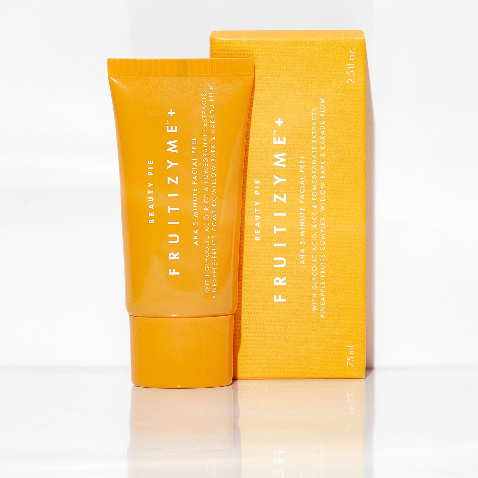 Beauty Pie Fruitizyme + AHA 5-minute Miracle Facial Peel