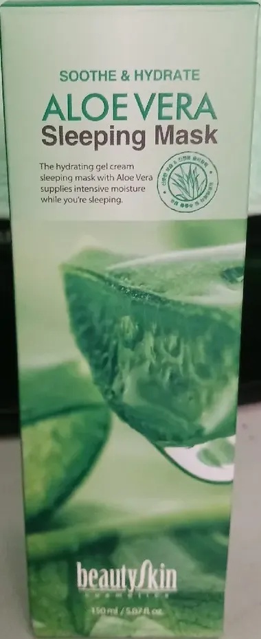 Beauty Skin Soothe & Hydrate Aloe Vera Sleeping Mask