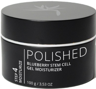 Beauty Society Polished, Blueberry Stem Cell Gel Moisturizer