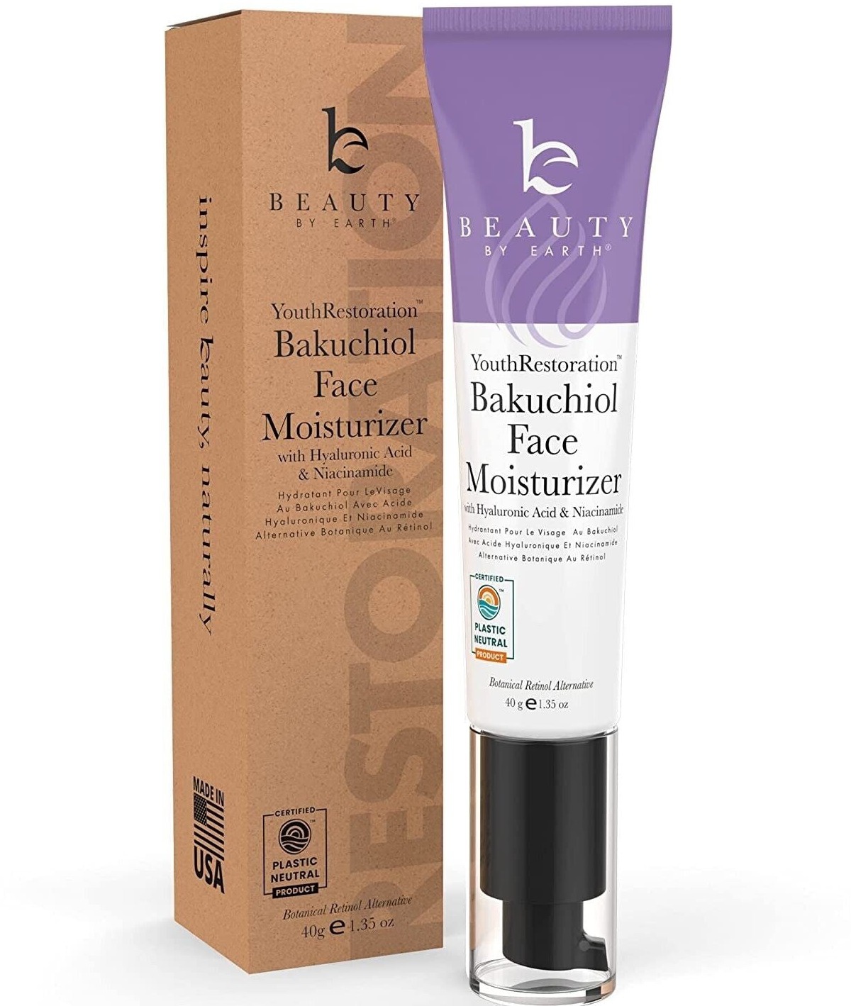 Beauty by earth Bakuchiol Face Moisturizer