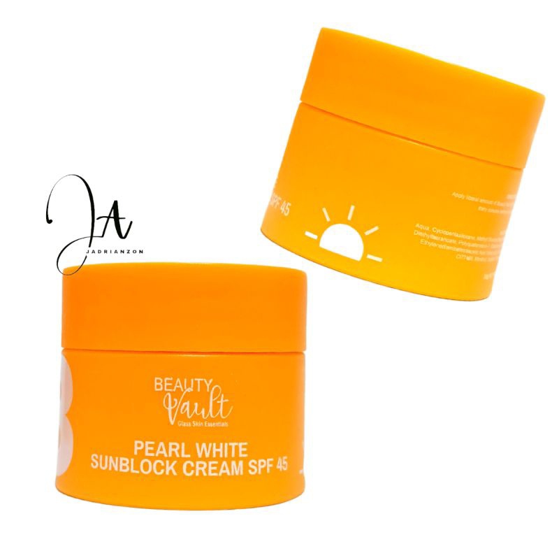 Beauty vault Premium Pearl White Sunblock Cream SPF 45
