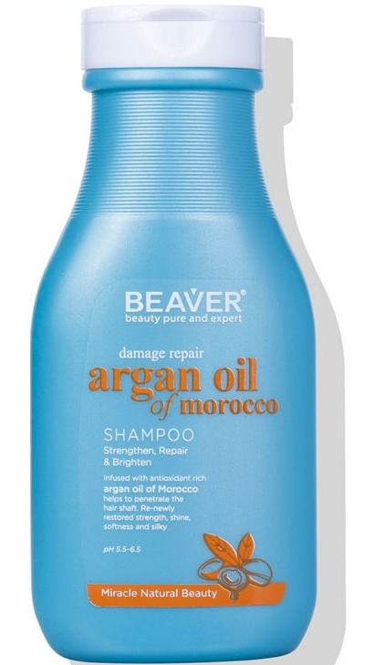 Beaver Beauty Argan Oil Of Morocco Shampoo For Damaged Hair