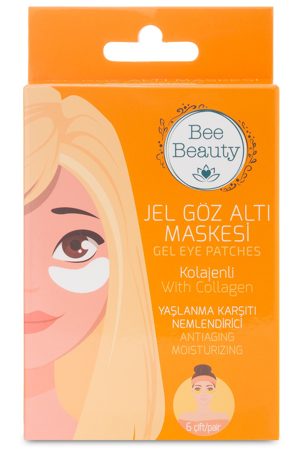 Bee Beauty Jel Göz Alti maskesi