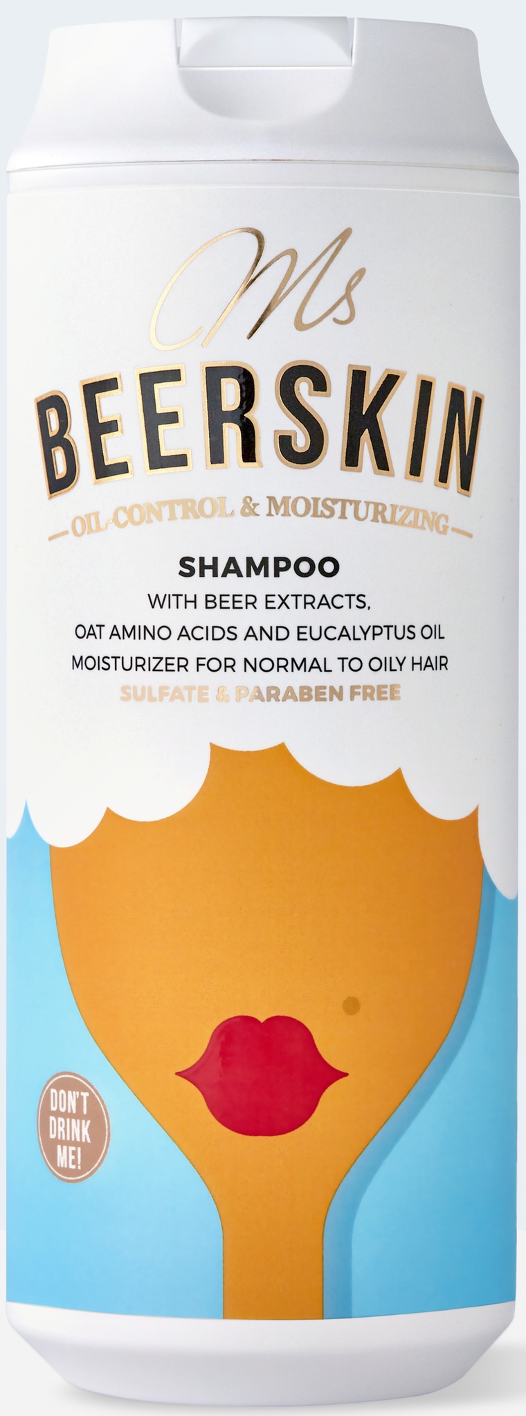Beerskin Cosmetics Ms. Beerskin Oil-control & Moisturizing Shampoo