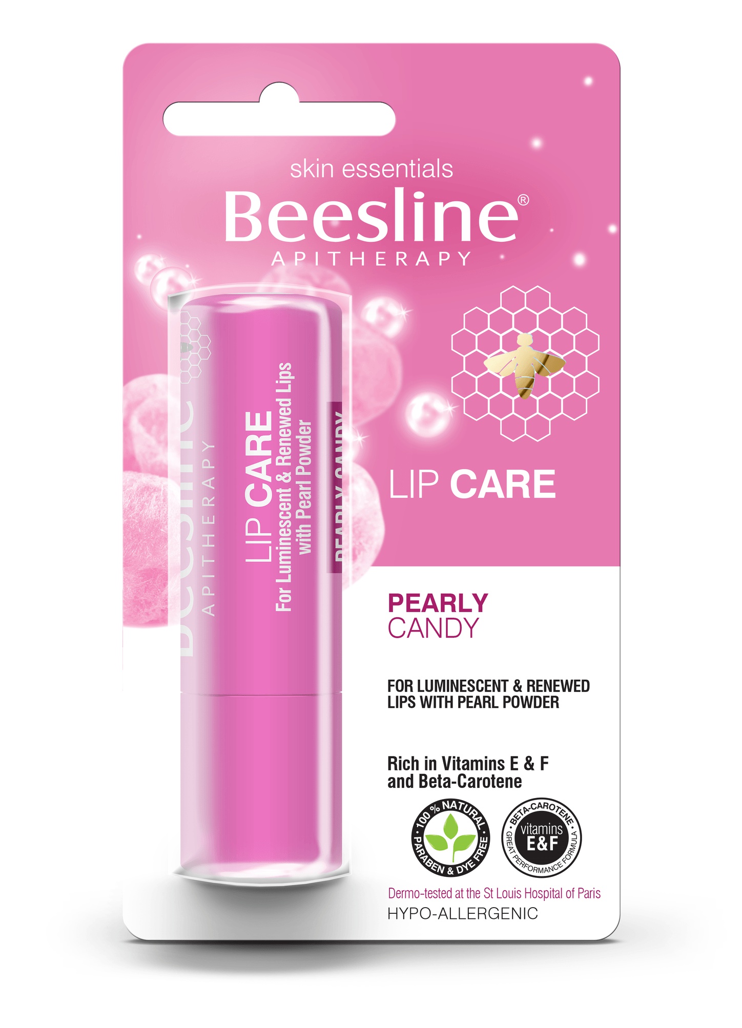 Beesline Apitherapy Lip Care Pearly Candy SPF 10