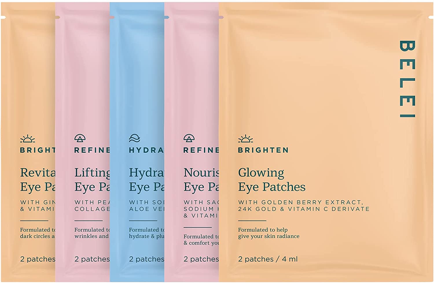 Belei 7 Day Eye Treatment Mask Collection