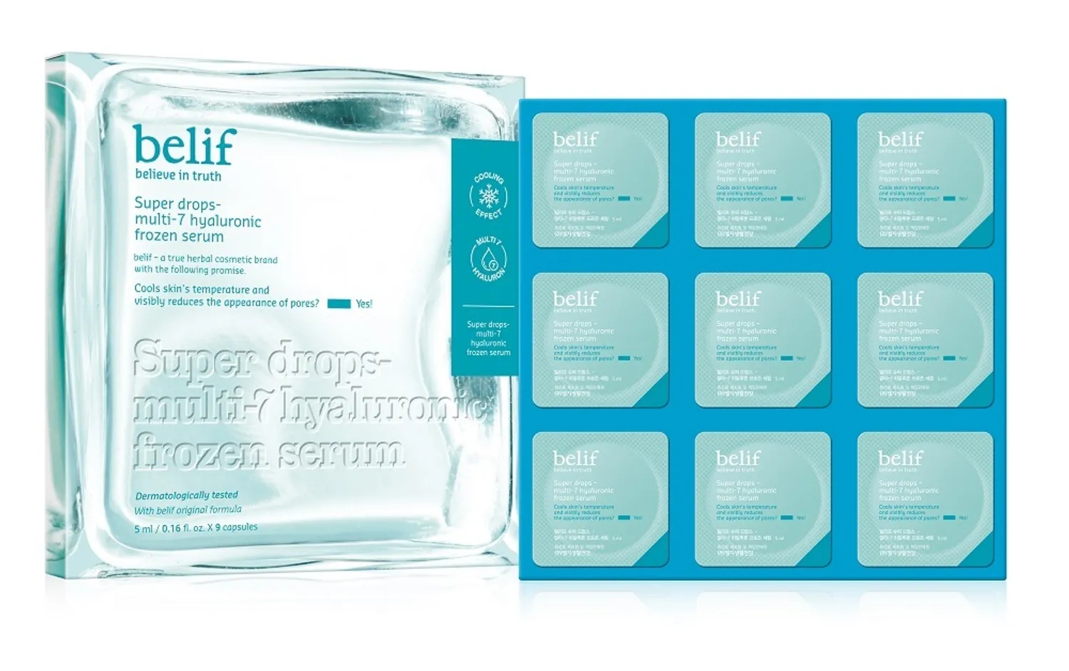 Belief Super Drops Multi-7 Hyaluronic Frozen Serum
