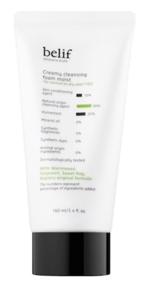 Belif Creamy Cleansing Foam Moist