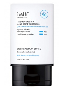 Belif The True Cream - Aqua Bomb Sunscreen Broad Spectrum SPF 50