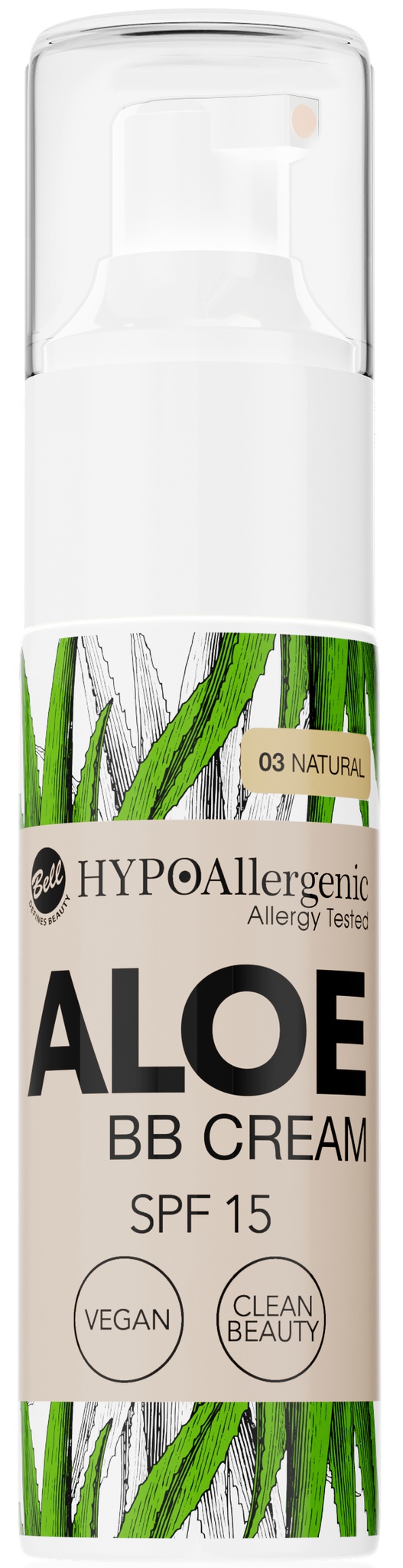 Bell HYPOAllergenic Aloe BB Cream SPF 15