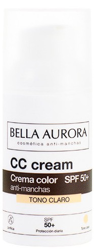 Bella Aurora Anti-dark Spots CC Cream SPF50+ Light Shade