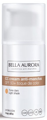 Bella Aurora CC Cream SPF50+ Color Cream