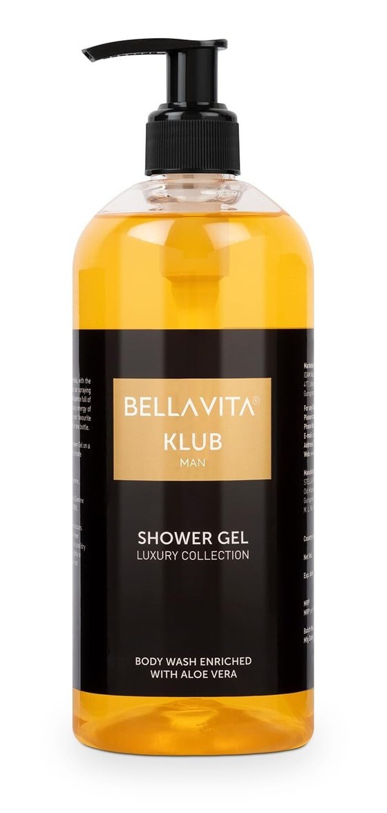 Bella Vita Luxury Klub Man Body Wash Shower Gel For Men