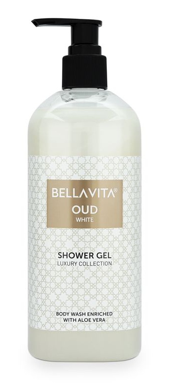 Bella Vita Organic Oud White Shower Gel
