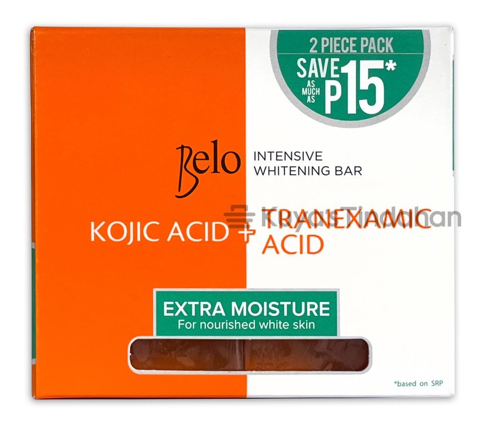 Belo Kojic Acid + Tranexamic Acid Extra Moisture Soap