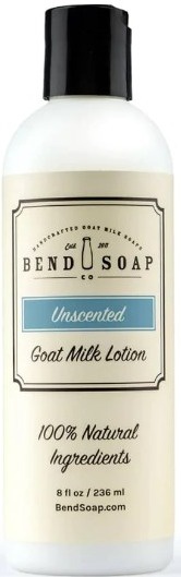 Bend Soap Unscented Goat Milk Lotion