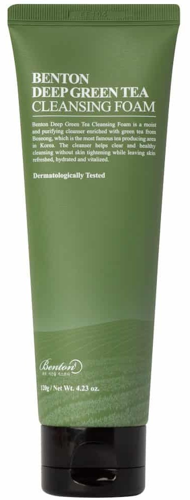 Benton Deep Green Tea Cleansing Foam