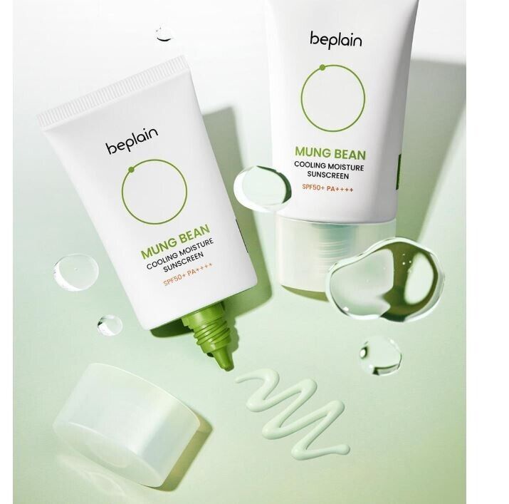 Beplain Mung Bean Cooling Moisture Sunscreen SPF50 Pa++++