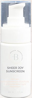 Bergen Dermatology Sheer Joy Sunscreen SPF 50+