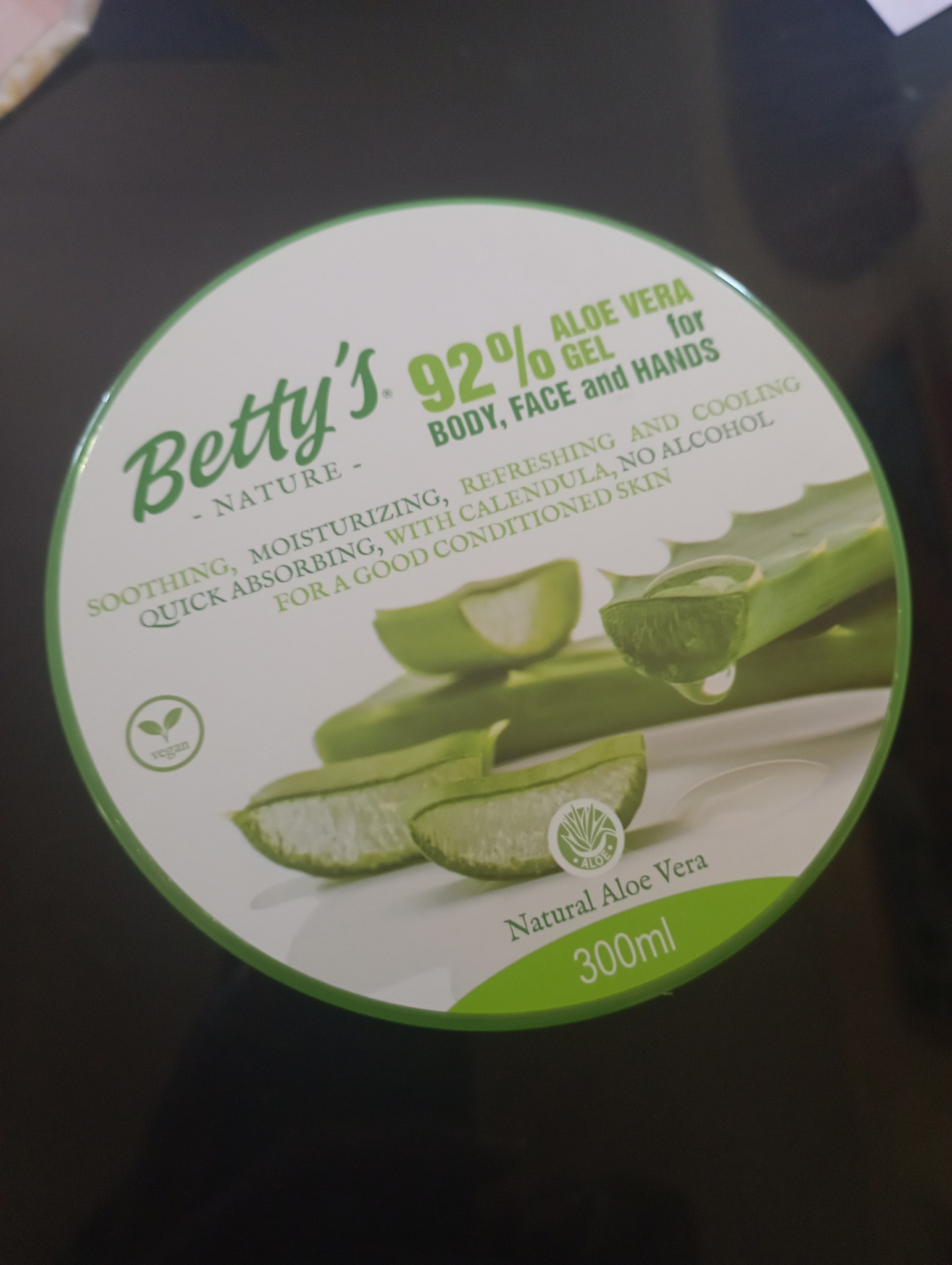 Betty's nature Natural Aloe Vera