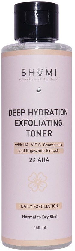Bhumi Deep Hydration Exfoliating Toner 2%Aha