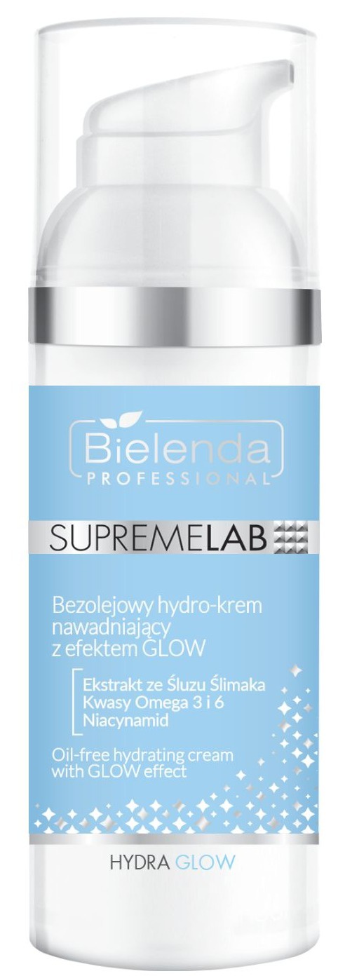 Bielenda Bezolejowy Hydro-krem Nawadniający Z Efektem Glow Z Niacynamidem Hydra Glow