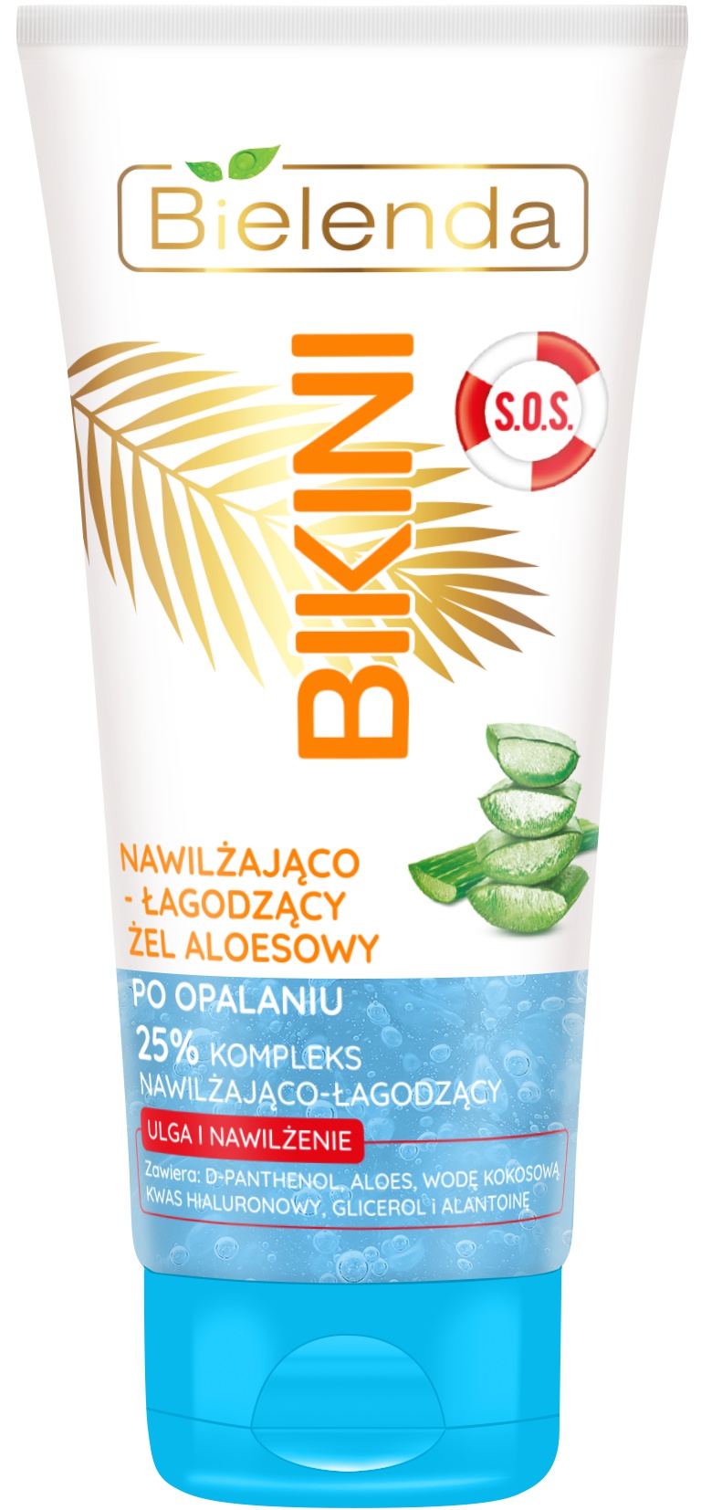 Bielenda Bikini Moisturizing And Soothing Aloe Gel