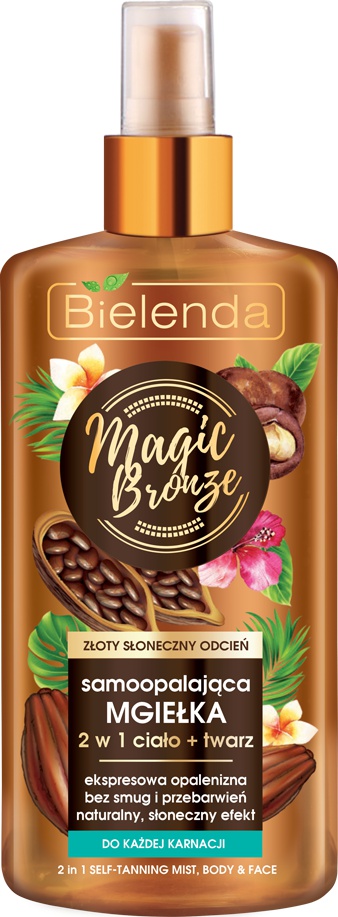 Bielenda Magic Bronze 2in1 Self-Tanning Mist For Face & Body