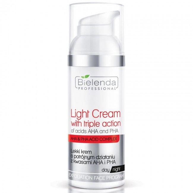 Bielenda Professional Face Program Light Cream With Triple Action