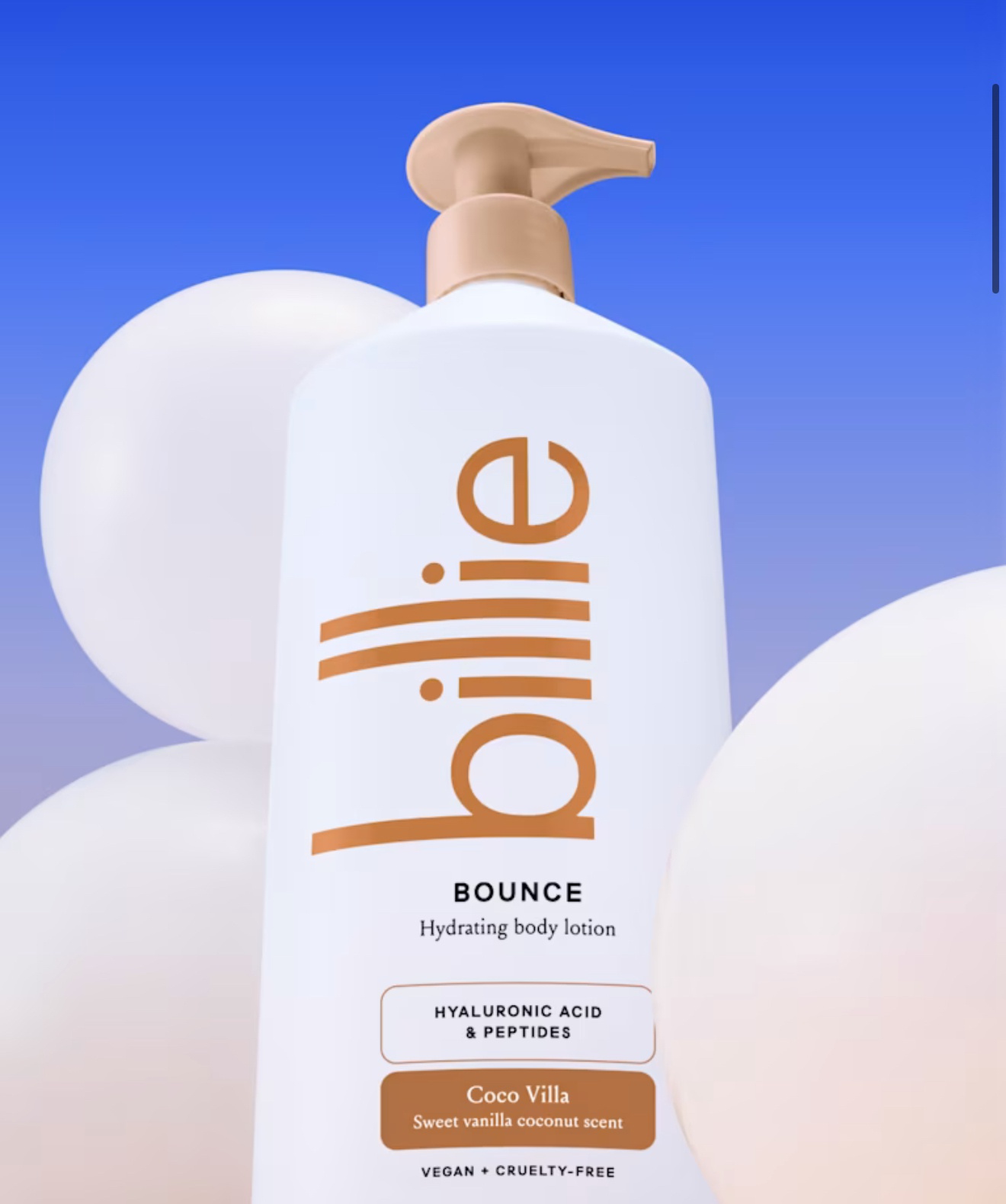 Billie Bounce Lotion