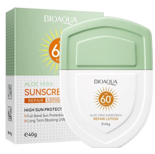 BioAqua Aloe Vera Sunscreen Repair Lotion SPF60+ Pa++++