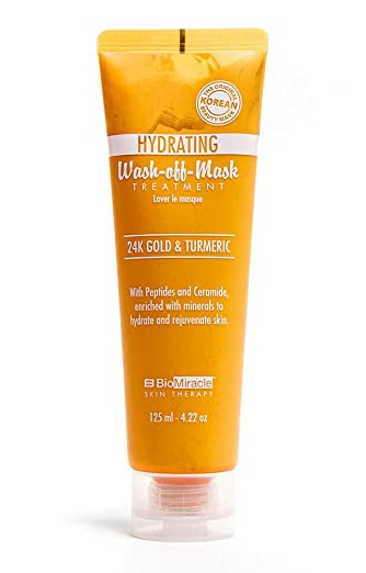 BioMiracle Skin Therapy Wash-off Mask 24K Gold & Turmeric