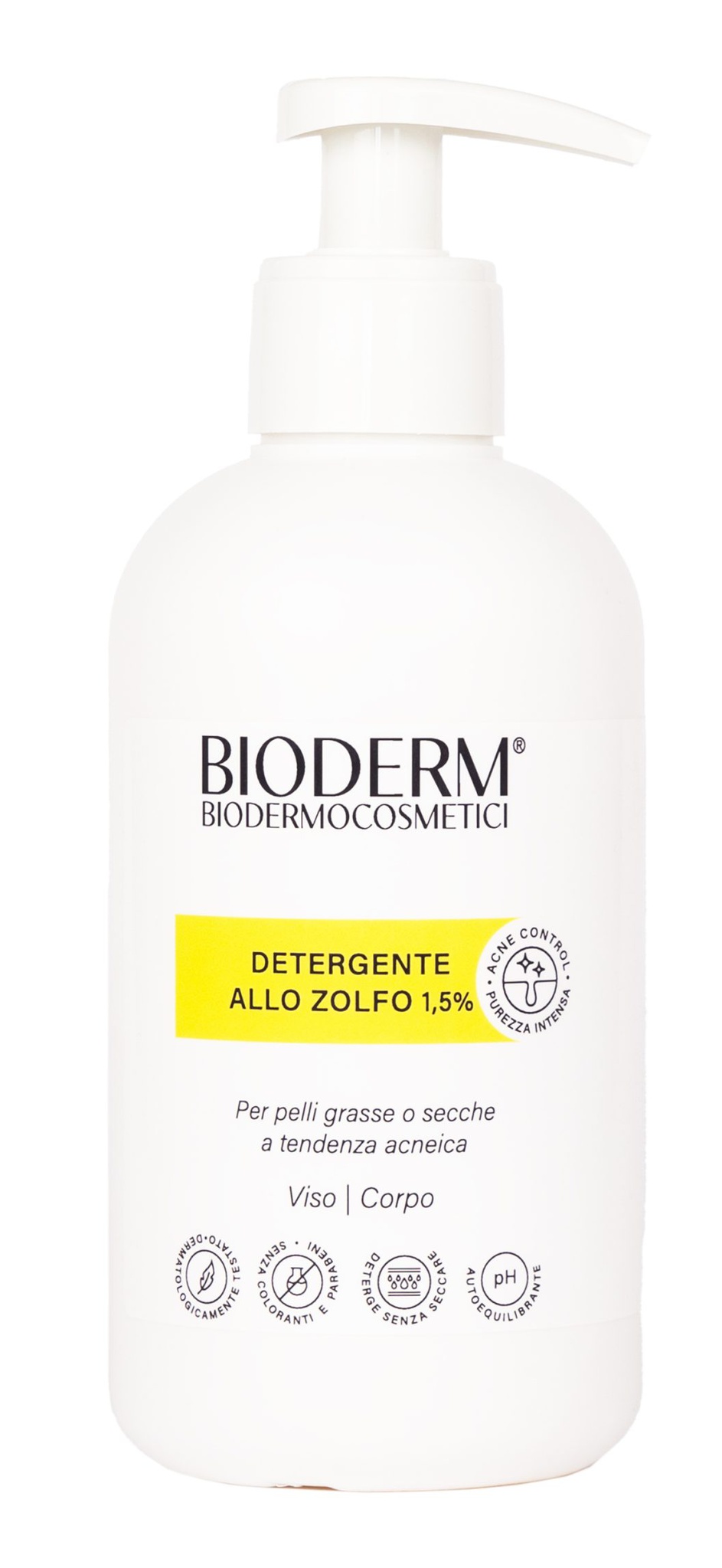 Bioderma Detergente Allo Zolfo