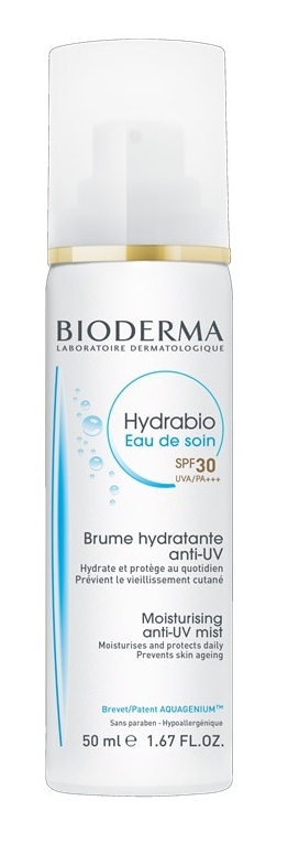 Bioderma Hydrabio 2-In-1 Moisturising Anti-Uv Mist (Eau De Soin Spf 30)