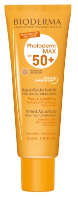 Bioderma Photoderm Max Aquafluide Light Tint Spf 50+