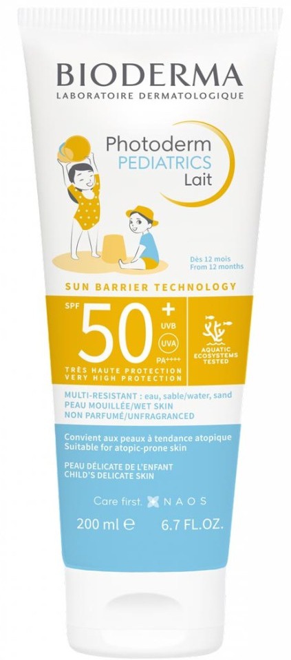Bioderma Photoderm Pediatrics Lait SPF 50