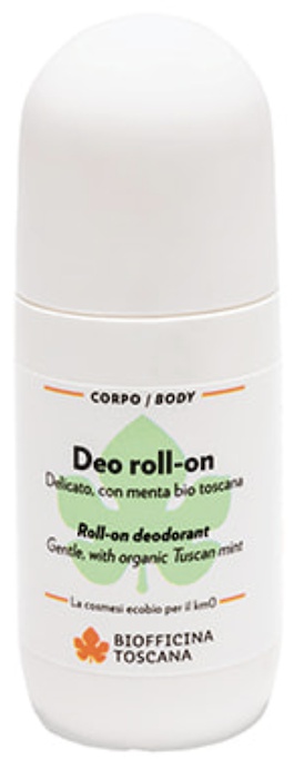 Biofficina Toscana Deo Roll-on Con Menta Bio Toscana