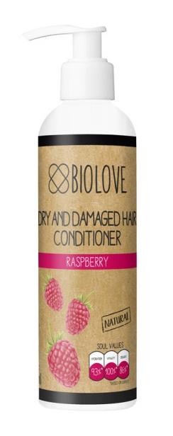 Biolove Odżywka Do Włosów Suchych I Zniszczonych O Zapachu Malin