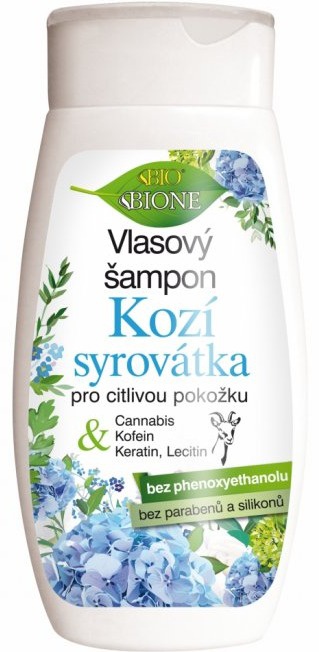 Bione Cosmetics Jemný Šampon Kozí Syrovátka