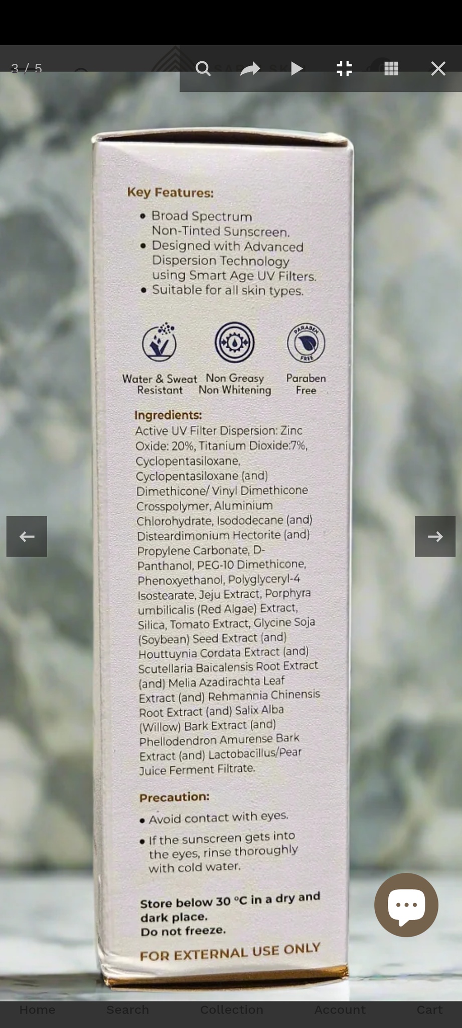 Biopharmaciaa Bio UV Mineral SPF 50