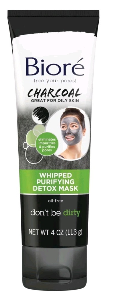 Biore Charcoal Whipped Purifying Mask
