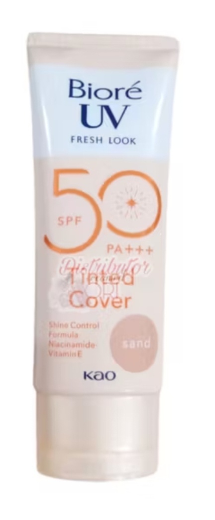 Biore Tinted Cover Sand SPF 50 / Pa +++
