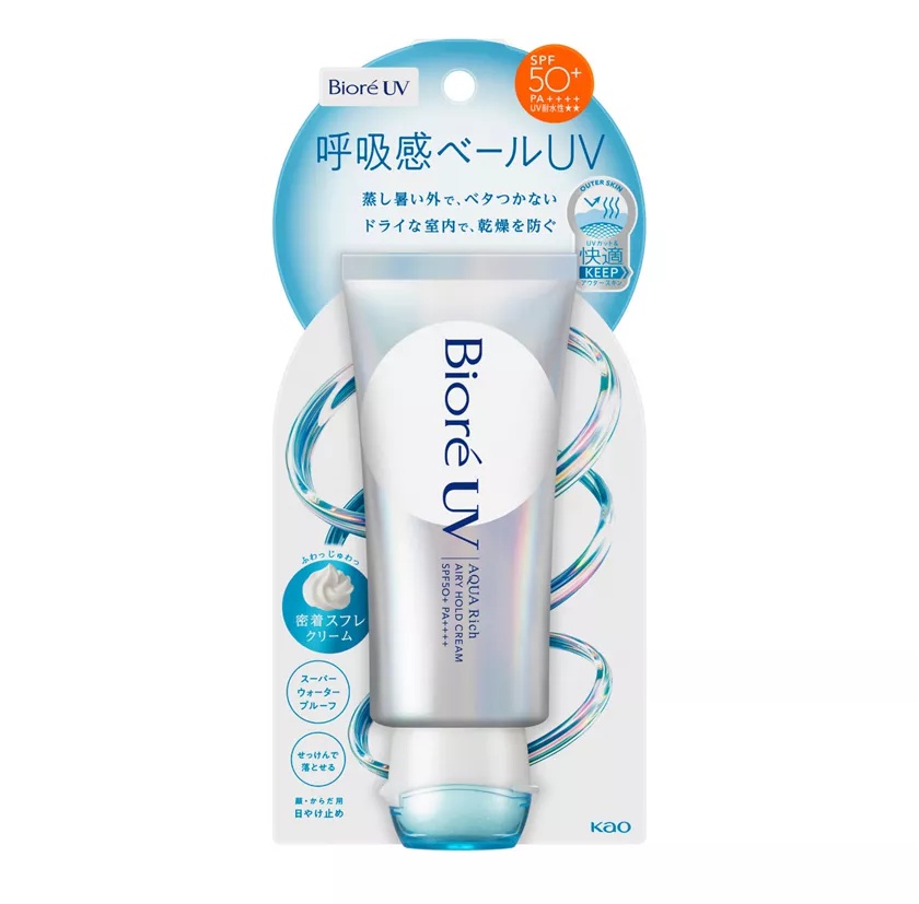 Biore UV Aqua Rich Airy Hold Cream SPF 50+ Pa++++