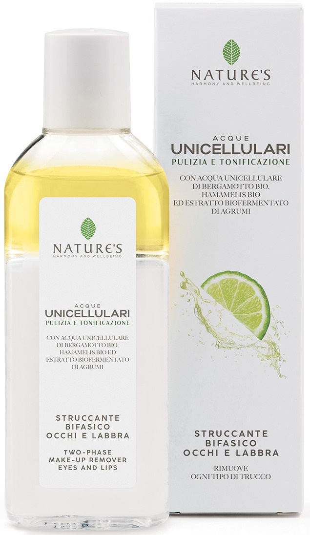 Bios Line Nature’s Acque Unicellulari Two-phase Make-up Remover Eyes And Lips