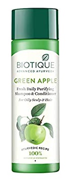 Biotique Bio Green Apple Fresh Daily Purifying Shampoo And Conditioner