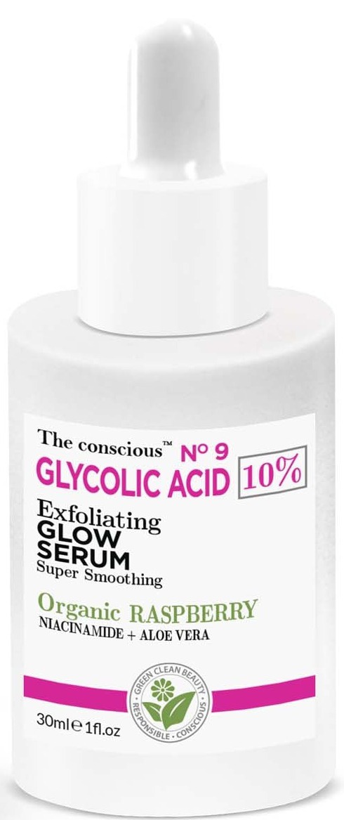 Biovene Glycolic Acid Exfoliating Glow Organic Raspberry